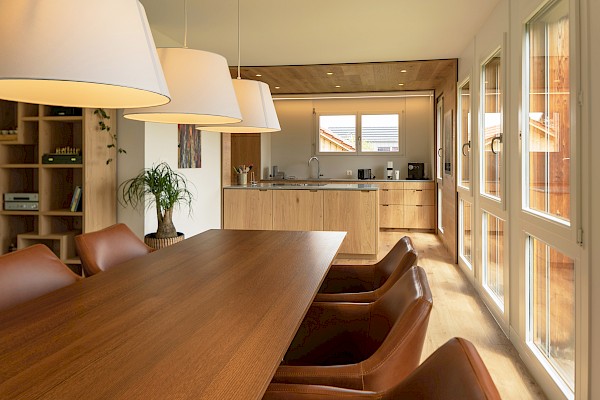 Umbau von Wohnzimmer und Küche in Heiden