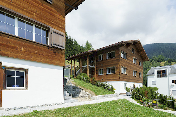 Neubau eines Mehrfamilienhauses in Disentis