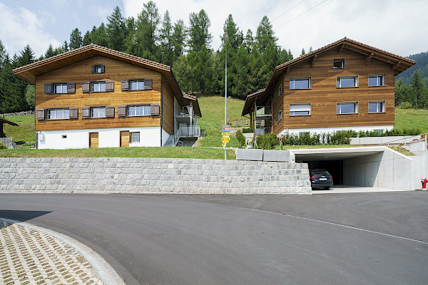 Neubau eines Mehrfamilienhauses in Disentis