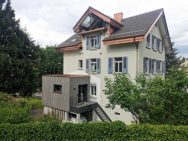 Sanierung eines 120 Jahre alten Wohnhauses in Rorschach