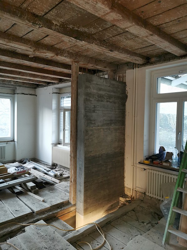 Sanierung eines 120 Jahre alten Wohnhauses in Rorschach