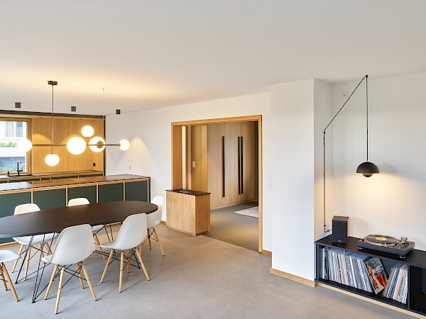 Schreinerarbeiten für ein Einfamilienhaus in Langendorf SO