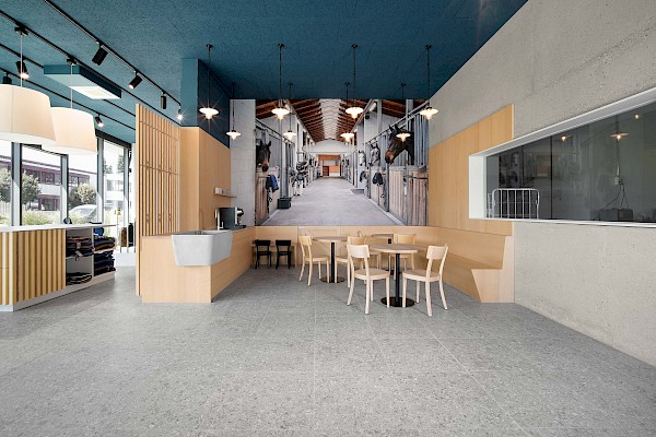 Reitsportgeschäft in neu gestalteten Räumen