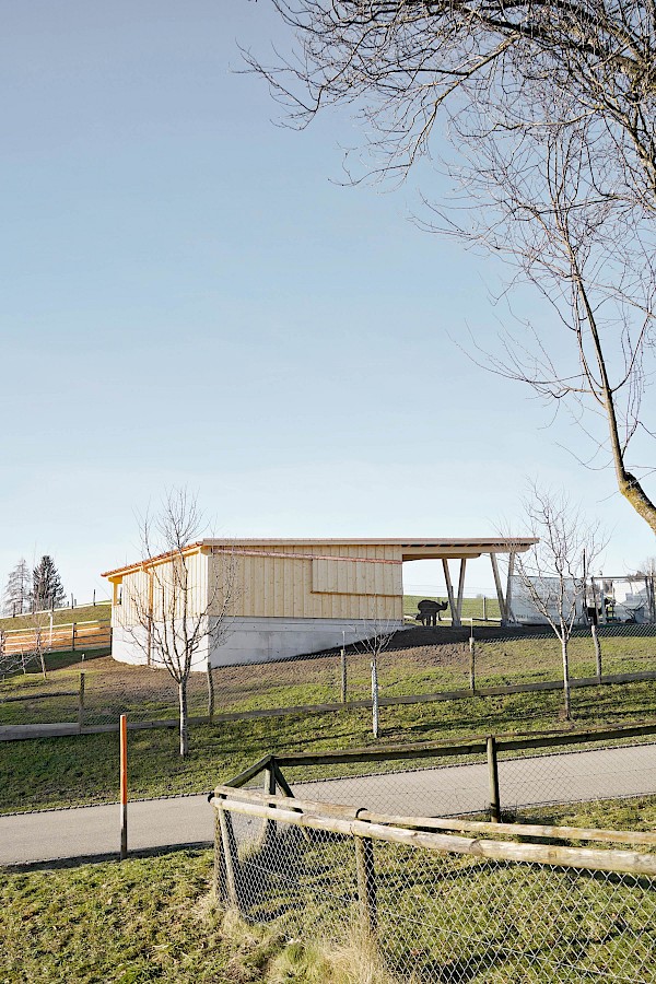 Alpakastall in Teufen – ein Ort der Begegnung