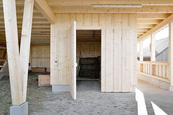 Alpakastall in Teufen – ein Ort der Begegnung