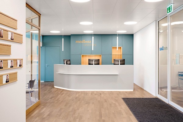 Umbau des Gesundheitszentrums im Einstein Kongresszentrum St.Gallen