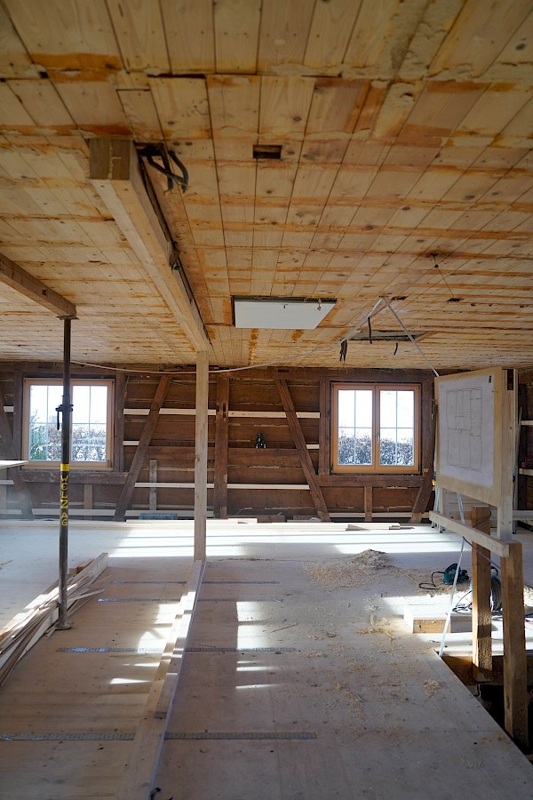 Sanierung von Einfamilienhaus in Trogen