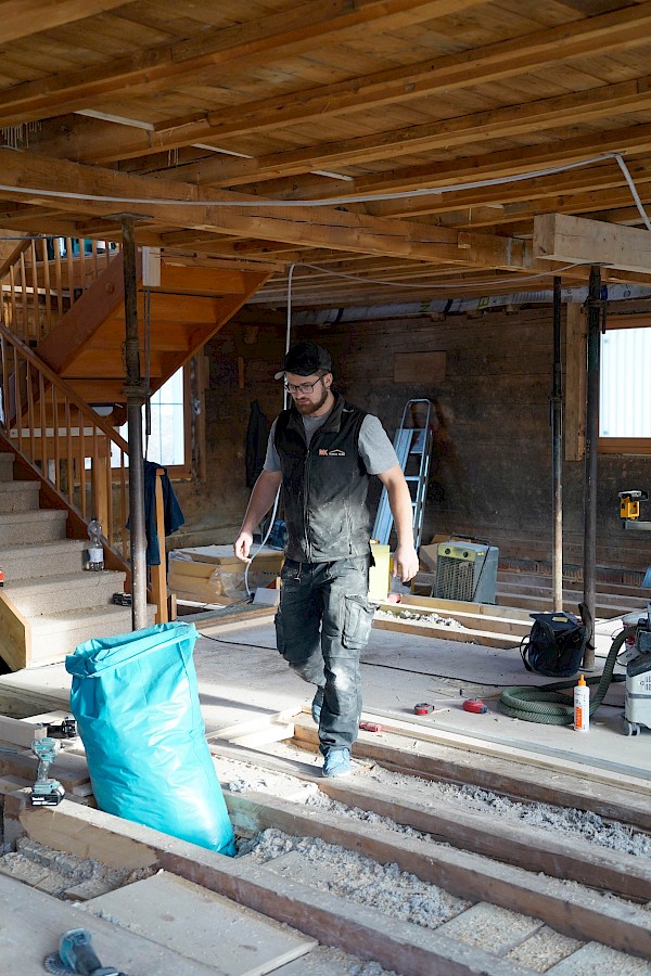 Sanierung von Einfamilienhaus in Trogen