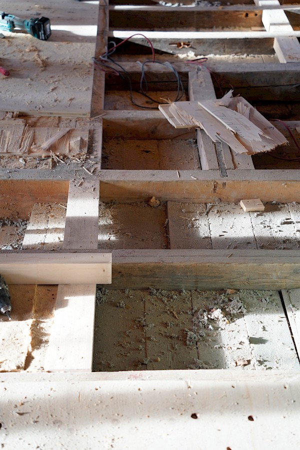 Sanierung von Einfamilienhaus in Trogen