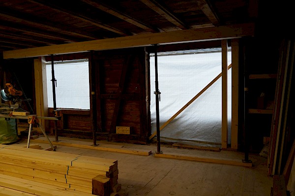 Sanierung von Einfamilienhaus in Trogen