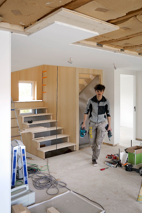 Sanierung von Einfamilienhaus in Trogen
