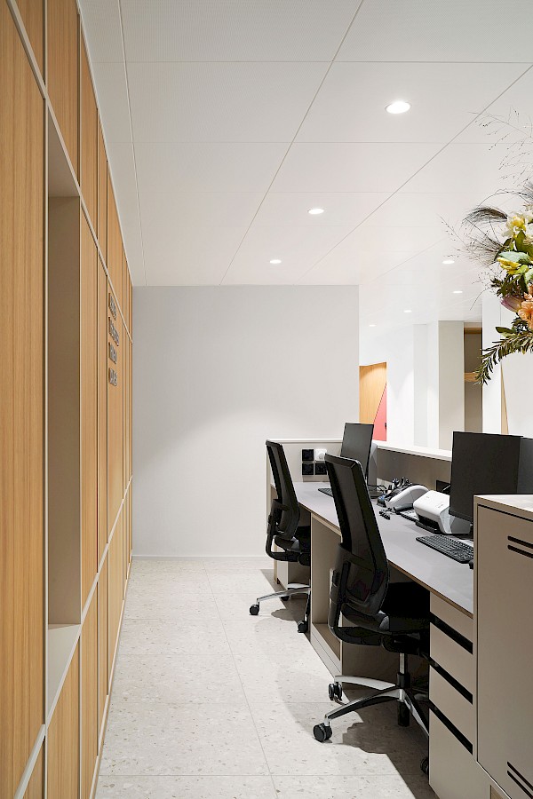 Innenarchitektur für eine Kieferorthopädie-Praxis in St.Gallen