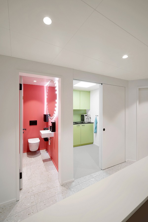 Innenarchitektur für eine Kieferorthopädie-Praxis in St.Gallen