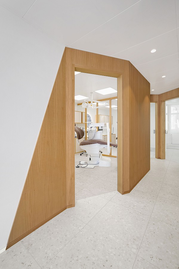 Innenarchitektur für eine Kieferorthopädie-Praxis in St.Gallen