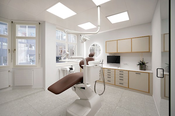Innenarchitektur für eine Kieferorthopädie-Praxis in St.Gallen