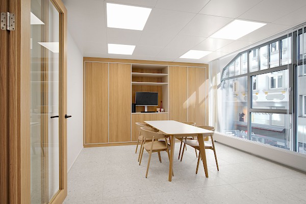 Innenarchitektur für eine Kieferorthopädie-Praxis in St.Gallen