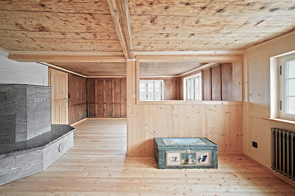 Historisches Wohnhaus in Mumpé Medel bei Disentis energetisch saniert und modernisiert