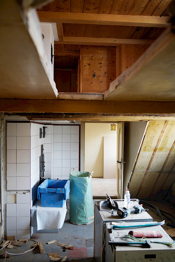 Das Geburtshaus der Schreinerei Welz wird umgebaut