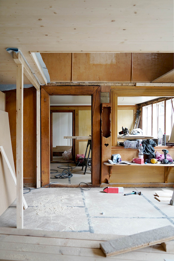 Das Geburtshaus der Schreinerei Welz wird umgebaut