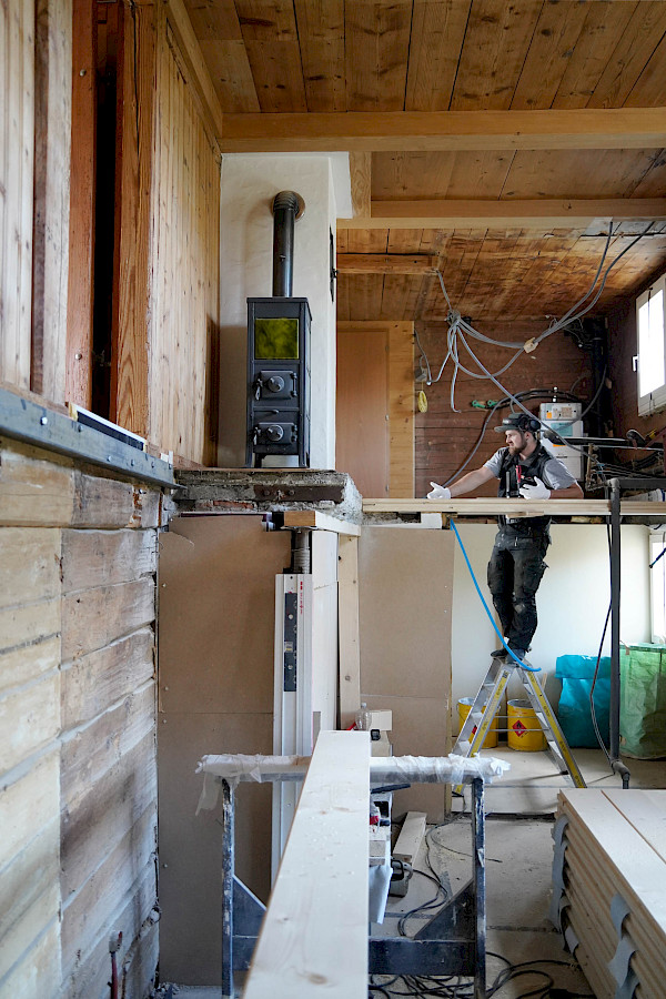 Das Geburtshaus der Schreinerei Welz wird umgebaut